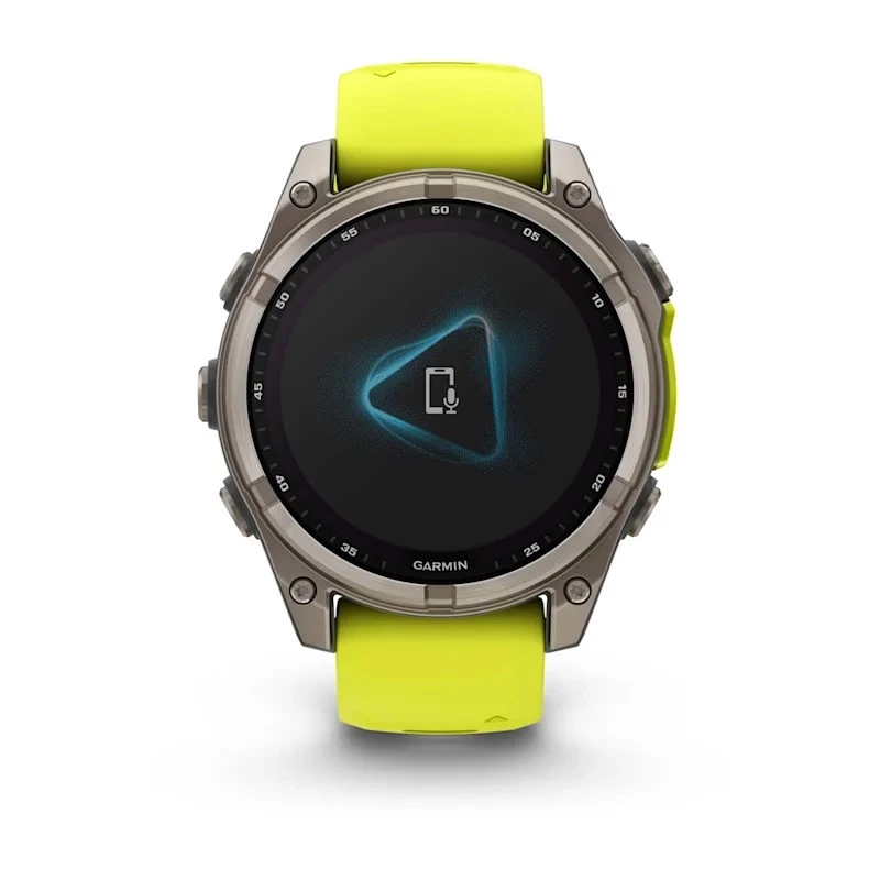 Garmin fenix 8 3.3 cm (1.3) 47 mm Digital 260 x 260 Pixel Touchscreen Titan Wi-Fi GPS (Satellit)