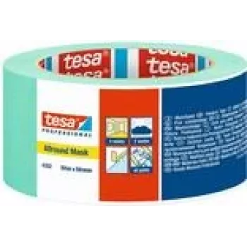 tesa ALLROUND MASK 04352-00004-00 Kreppband Mint (L x B) 50 m x 50 mm 1 Stück (04352-00004-00)