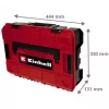 Werkzeugkoffer Einhell 4540019 Schwarz Rot 420x95x280mm 1,95kg