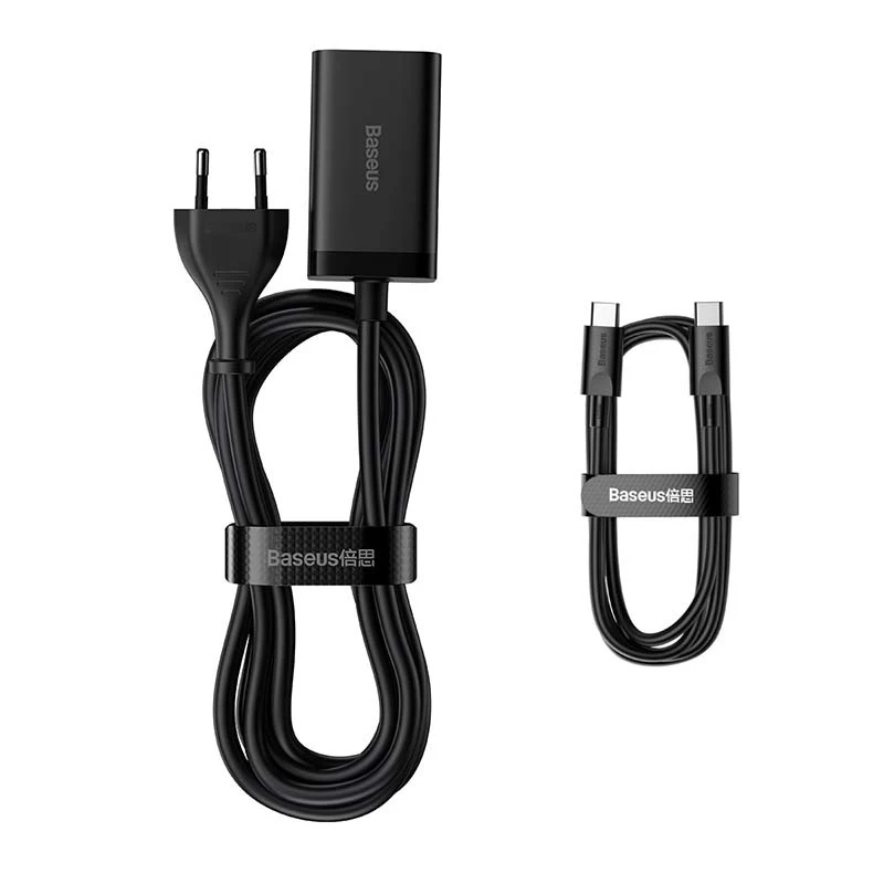 Ladegerät Baseus GaN3 Pro Mobiltelefon Tablet Schwarz AC Innenbereich 15V 3A