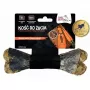 Dental-Kauknochen SYTA MICHA 13,5 cm — Fisch (Lachs) funktionales Leckerli für ausgewachsene Hunde, Protein 90 %, Fett 2,8 %
