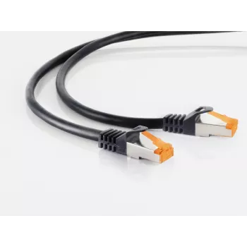 Netzwerkkabel S/CONN 08-26505 Schwarz 50m Cat6a S/FTP