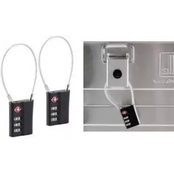 Allit AddOn Lock AluPlus 420012 silber — Zusatzschloss für Werkzeugkoffer und Koffer
