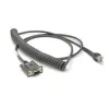 Zebra CBA-R37-C09ZBR serielles Kabel Beige 2,74 m DB9