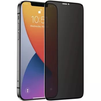 NEVOGLASS 3D PRIVACY, Schutzfolie transparent, iPhone 17 Air