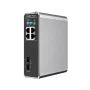 Managed L2 Netzwerk-Switch RUIJIE RG-NIS2100-4GT2SFP-HP — 4× Gigabit RJ45, 2× SFP, PoE++ (180 W), Rack-/Wand-/DIN-Montage
