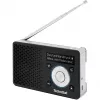 Tragbares Radio TECHNISAT DIGITRADIO 1 A — DAB+/FM, OLED-Display, USB-C, 3,5-mm-Kopfhörer, 1 W, schwarz/silber