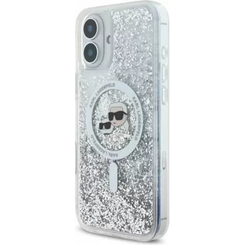 Karl Lagerfeld | KLHMP16MLGKCSGH | Backcover | iPhone 16 Plus | Apple | TPU/PC | Transparent