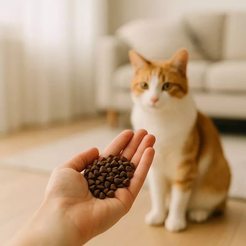 WIEJSKA ZAGRODA Monoprotein Lachs - Trockenfutter für Katzen - 800 g