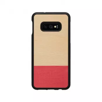 Smartphone-Hülle man and wood für Galaxy S10e – miss match Schwarz, schützende Hartschale