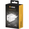 Wand-USB-C-Ladegerät YENKEE G35D 2x18W Power Delivery 3.0 3A