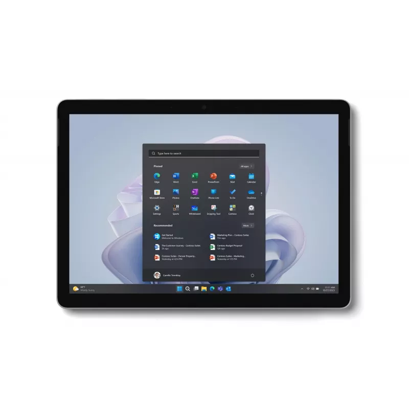 Microsoft Surface Go 4 for Business - Tablet - Intel N-series N200 - Win 11 Pro - UHD Graphics - 8 GB RAM - 128 GB SSD UFS - 26,7 cm (10,5 Zoll)