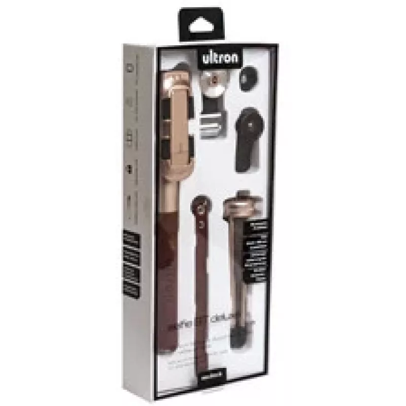 Selfie Stick Ultron BT Deluxe Braun Gold