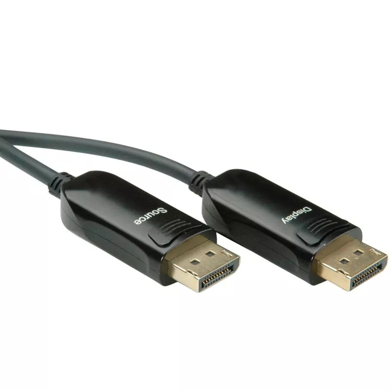 ROLINE DisplayPort v1.4 Kabel AOC 8K60 ST/ST 20m - Kabel - Digital/Anzeige/Video - 20 m (14.01.3493)