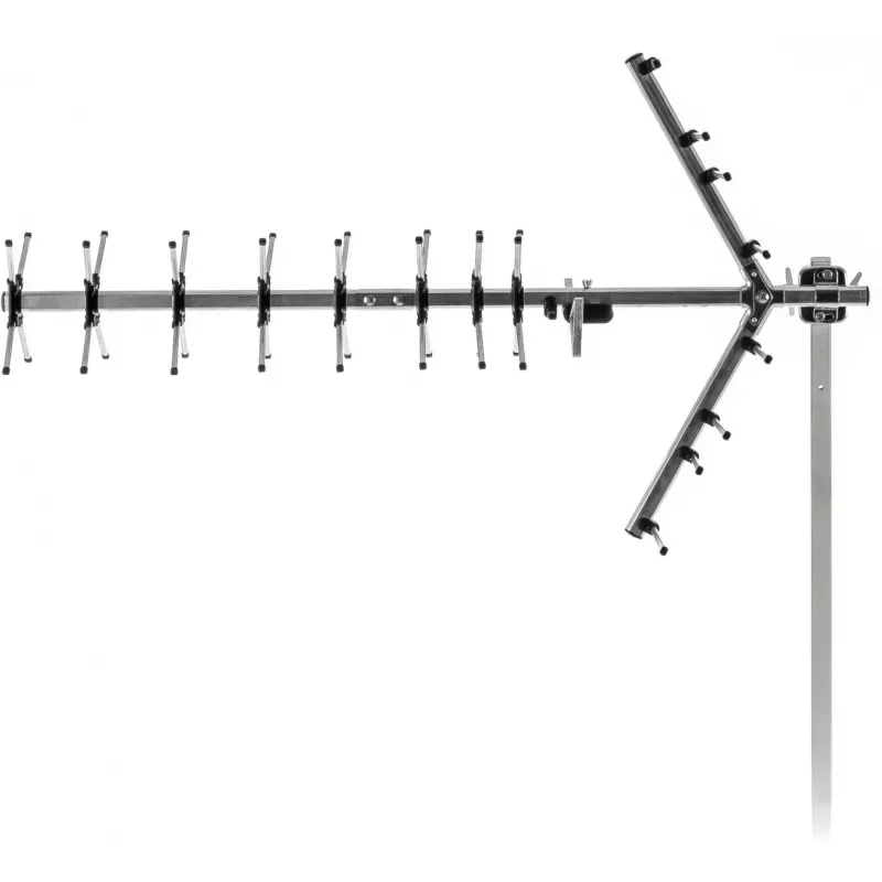 Outdoor-TV-Antenne SENCOR SDA 611 DVB‑T2/T 12 dB 75Ω mit 4G LTE-Filter
