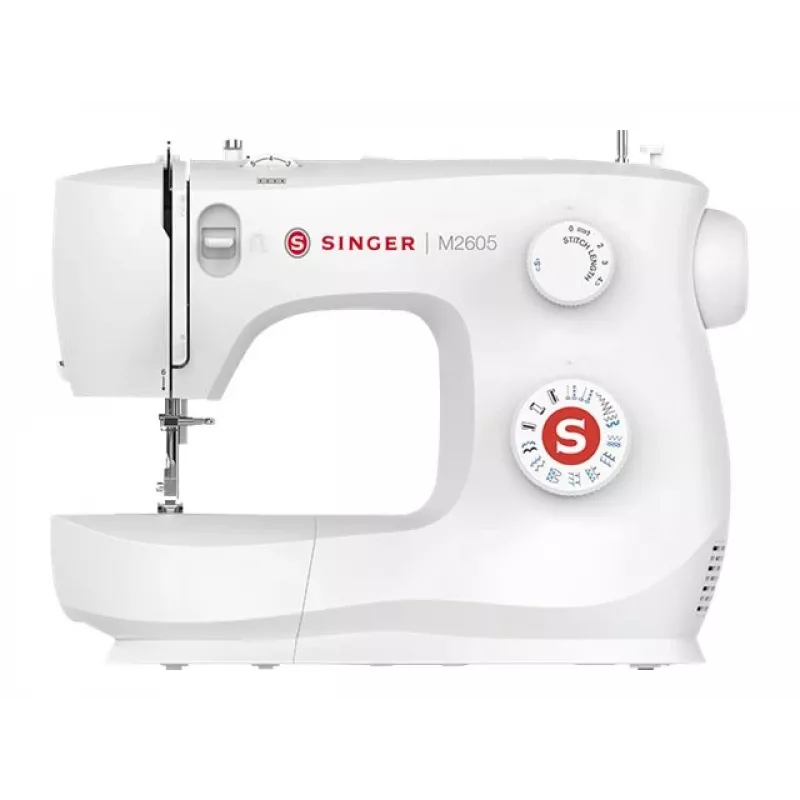 Automatische Nähmaschine SINGER M2605 Elektromechanisch Weiß
