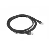 Netzwerkkabel LANBERG PCU5-10CC-0200-BK RJ-45 Cat5e U/UTP 2 m Schwarz