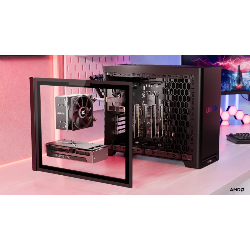 Lenovo Legion | T5 30AGB10 | Desktop | Tower | AMD Ryzen 7 | 7700X | 32 (2x16GB) GB | UDIMM DDR5 | 512 GB | NVIDIA GeForce RTX 5070 | Ohne Tastatur | Windows 11 Pro | Garantie 24 Monate