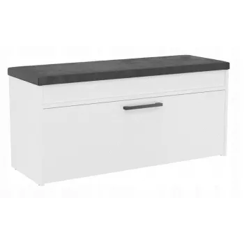 Topeshop PARMA SZAFKA BIEL shoe organizer Closed Weiß