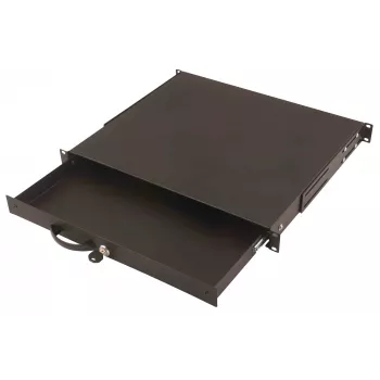 Tastaturauszug-Dokumentenablage Digitus DN-19 KEY-1U-SW