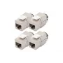 Digitus Cat. 6A Keystone-Modul geschirmt 4 Stück Silber RJ-45