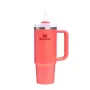 Thermosflasche STANLEY Quencher H2 About FlowState™ 0,89 L Hot Coral – isolierter Trinkbehälter