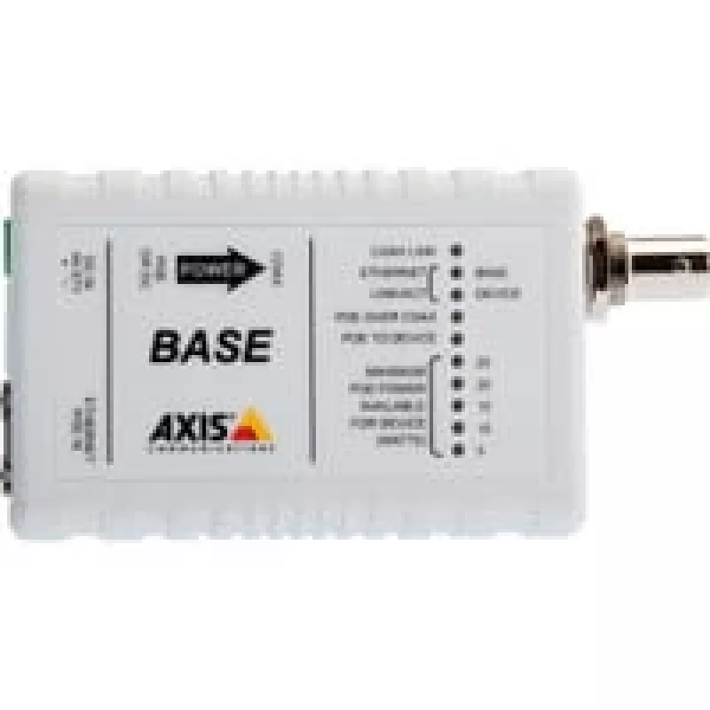 AXIS T8640 Ethernet Over Coax Adaptor PoE+ - Medienkonverter - Ethernet, Fast Ethernet - 10Base-T, 100Base-TX - RJ-45 / BNC (2er-Pack) - für AXIS P1346, P1346-E, P5534, P5534-