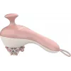 Handrollmassagegerät Medisana AC 950 — kabellos Li‑Ion, 2 Leistungsstufen, ergonomische Griffe, 381 g, roségold/weiß
