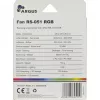 INTER-TECH Argus RS-051 ARGB 120mm Gehäuselüfter - Schwarz