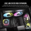 Corsair iCUE LINK RX120 RGB Lüfter 12 cm Schwarz 400-2100 U/min