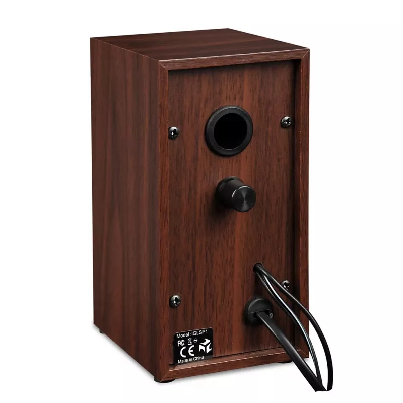 Lautsprecher IBOX IGLSP1 kabelgebunden 2.0 Tischlautsprecher 10 W Cherry