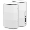Router ZTE MC888B 5G Dualband Wi‑Fi 6, SIM-Steckplatz, Gigabit-Ethernet, 2 LAN-Ports, 1 WAN, 1000 MB interner Speicher, schwarz