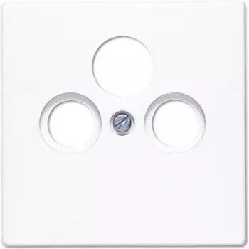Wandrahmenschalter JUNG LS 990 SAT WW – minimalistischer Serienrahmen für modulare Elektroschalter