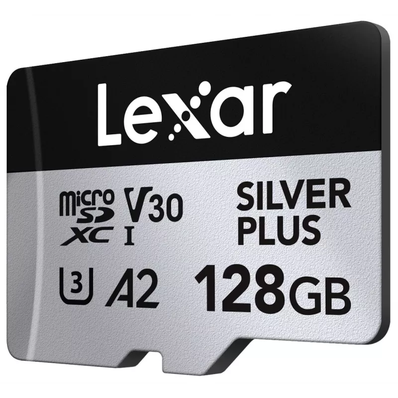 Flash-Speicher Lexar 128 GB UHS-I MicroSDXC Professional SILVER PLUS