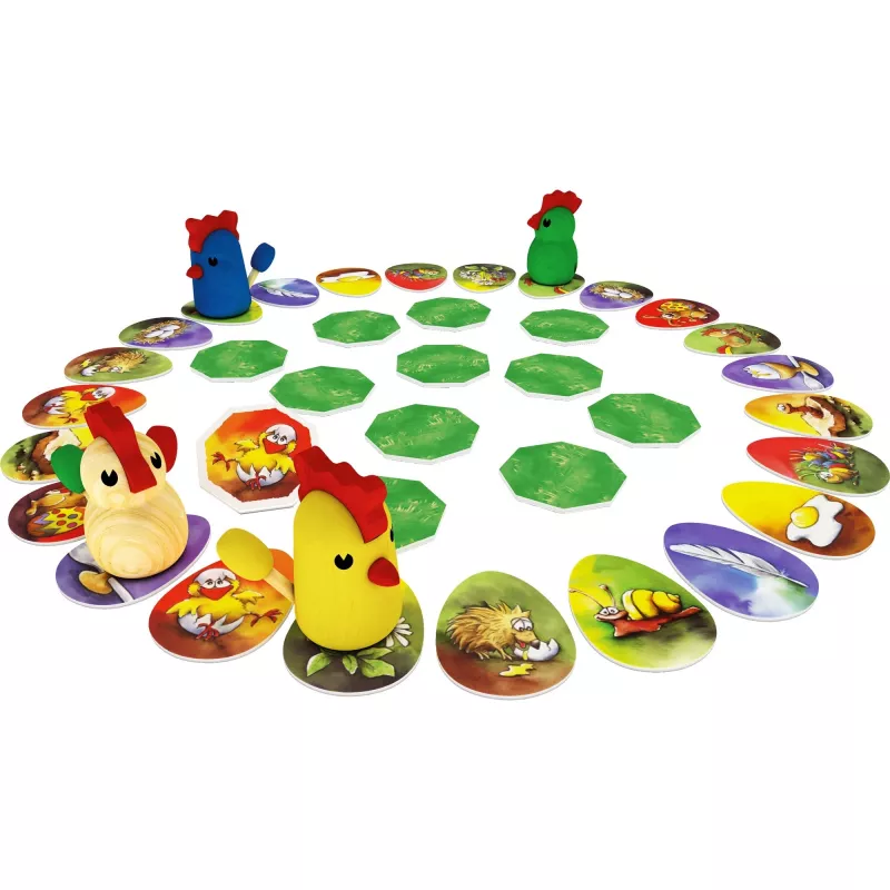 Zicke Zacke Chicken Cha Cha Cha, Brettspiel Kinderspiel des Jahres 1998
