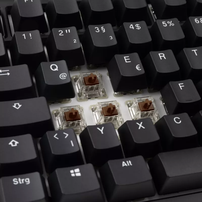 Ducky Tinker 75 Tastatur Gaming USB Deutsch Schwarz