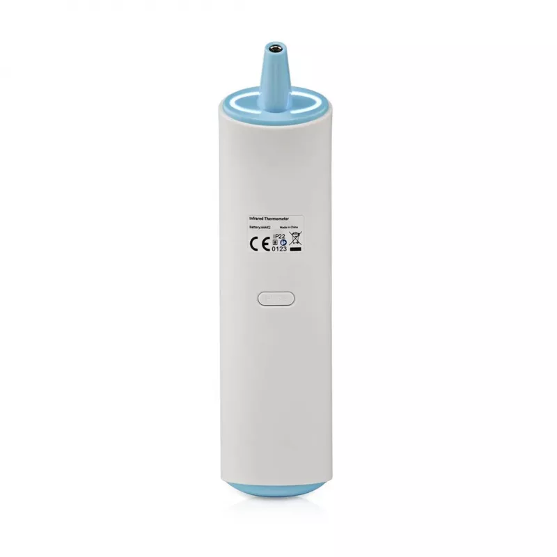 Nedis BTHTIR10WT digitales Körperthermometer Fernfühler-Thermometer Weiß Ohr, Stirn Sensor