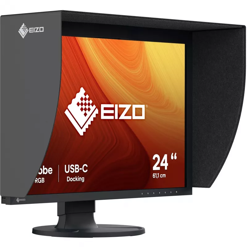 EIZO ColorEdge CG2400S Computer-Monitor 61,2 cm (24,1 Zoll) 1920 x 1200 Pixel WUXGA LCD Schwarz