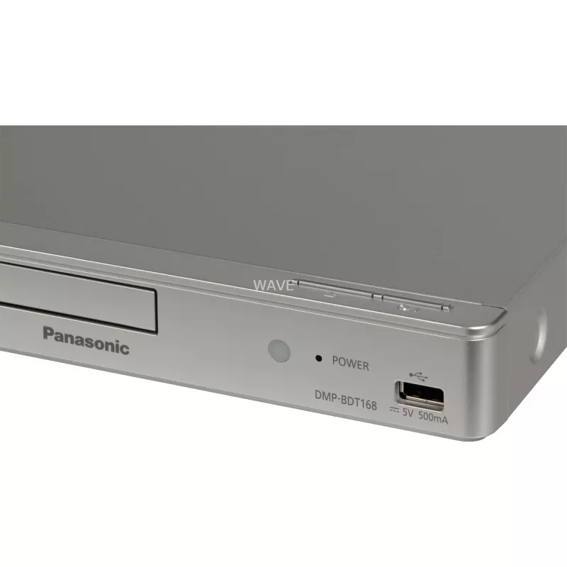 Panasonic Blu-ray Disc Player DMP-BDT168EG DVD-Video, MP3, WMA, JPEG, WAV, XviD, AAC, AVCHD, MKV, CD-DA, FLAC, MPO, BD-MV, ALAC USB-Anschluss