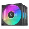 Fan DeepCool FD12 ARGB-3 in 1 12 cm Schwarz Weiß 3 Stück Maximaler Luftdruck 2,56 mmH2O