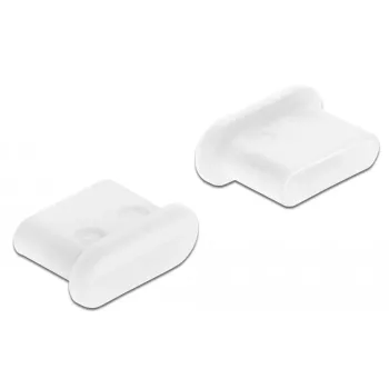 Staubschutzkappe für USB Typ-C-Buchse DeLOCK 64095 10 Stück weiß