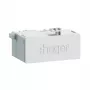 Netzwerkkabel Hager Tehalit HTV Buchse ZZ45WAN2PP RJ45 Patch 180° CAT6A Weiß