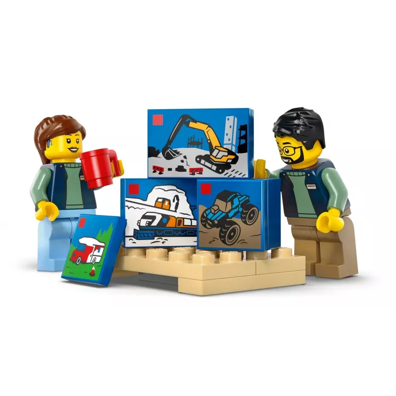LEGO CITY 60500 Der LEGO Lieferwagen