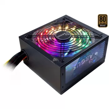 Inter-Tech Argus RGB-500W II - 500 W - 100 - 240 V - 50/60 Hz - 8 - 4 A - Active - Overload - Overvoltage - Short Circuit (88882192)