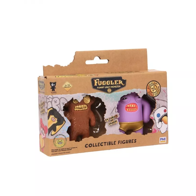 Action-Figuren 2er-Pack p.m.i kids world FUGGLER S3 Gold Edition Sortiment