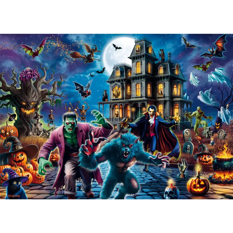 Halloween-Nacht, Puzzle 1000 Pieces