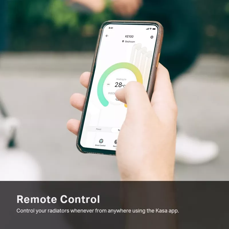TP-Link Kasa KE100 Smartes Thermostatisches Heizkörperventil
