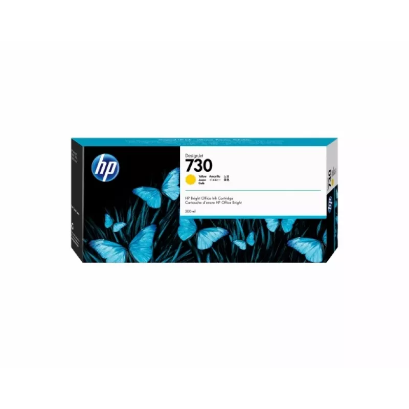 HP 730 (P2V70A) Tintenpatrone, Gelb (SPEC)