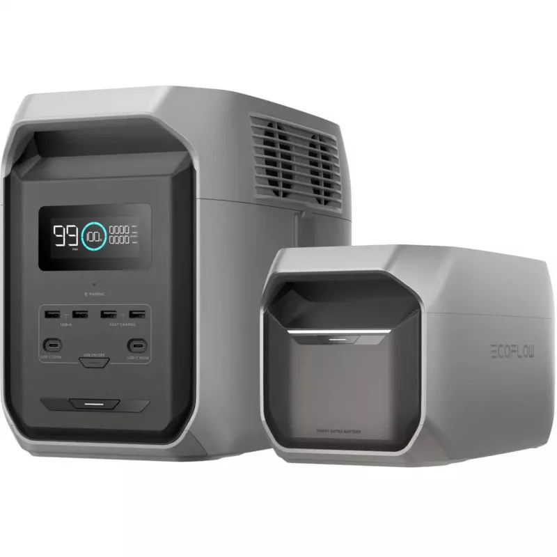 EcoFlow DELTA 3 1500 tragbare Powerstation Lithium-Eisenphosphat (LiFePO4) 1800 W 16,5 kg