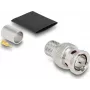 Koaxialstecker DELOCK 91773 BNC Stecker, Messing-/Nickelkontakte, 16×30×16 mm
